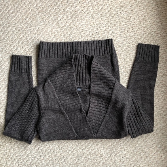 Grey knit cardigan - Picture 2 of 2